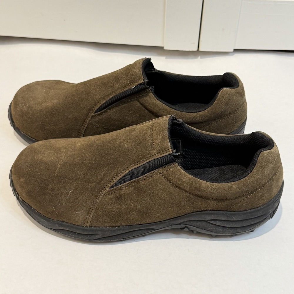 Outdoor Gear Slip On Suede Work Hiking‎ Shoes ASTM Safety Size 8